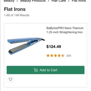 BaByliss Straightener